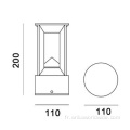 Lumières de jardin menées directement en usine 7W